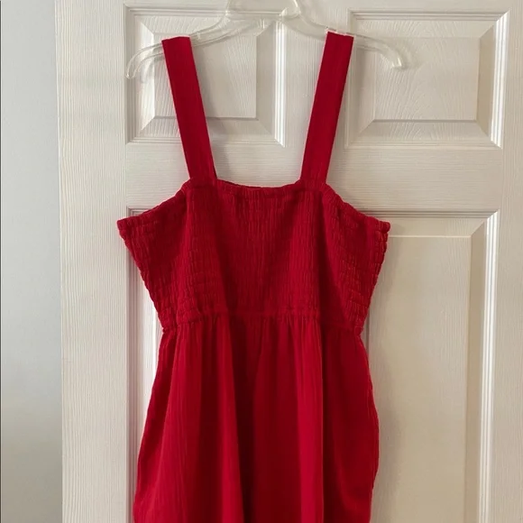 Quince Jumpsuit size XL with wide ham inseam 27” bust 38/40 elastic adjustable - Picture 2 of 12